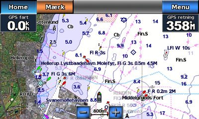 Skrmbillede GPSmap 620